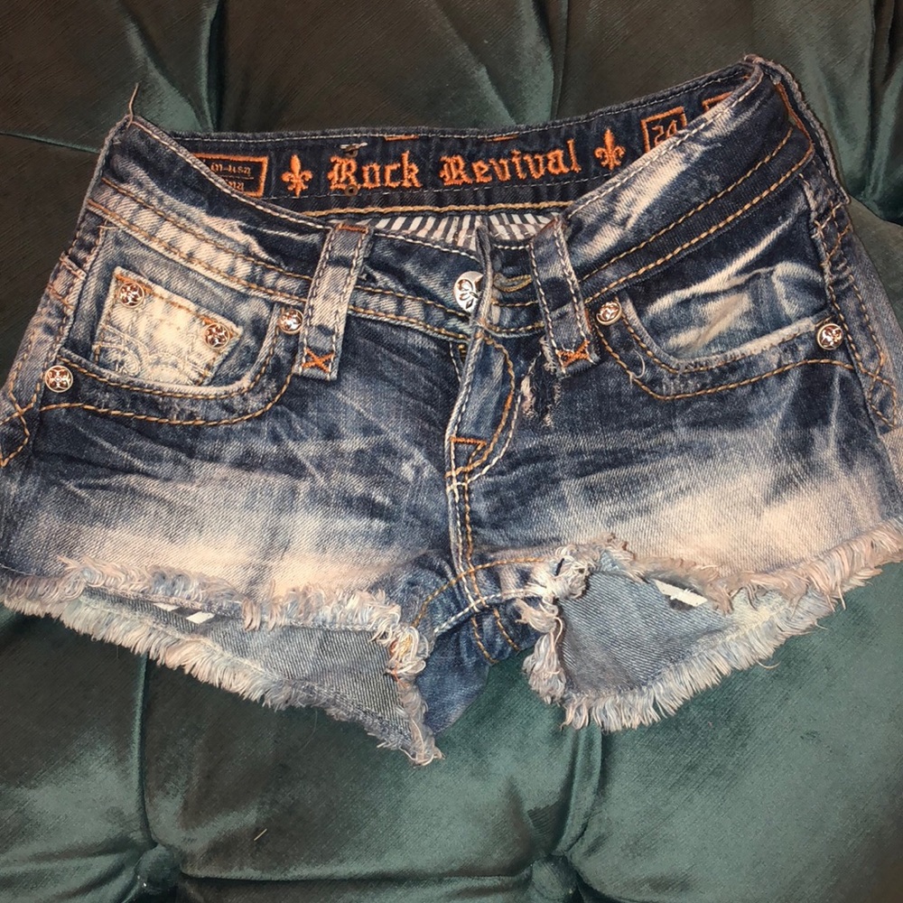 Women’s Rock Revival Denim shorts
